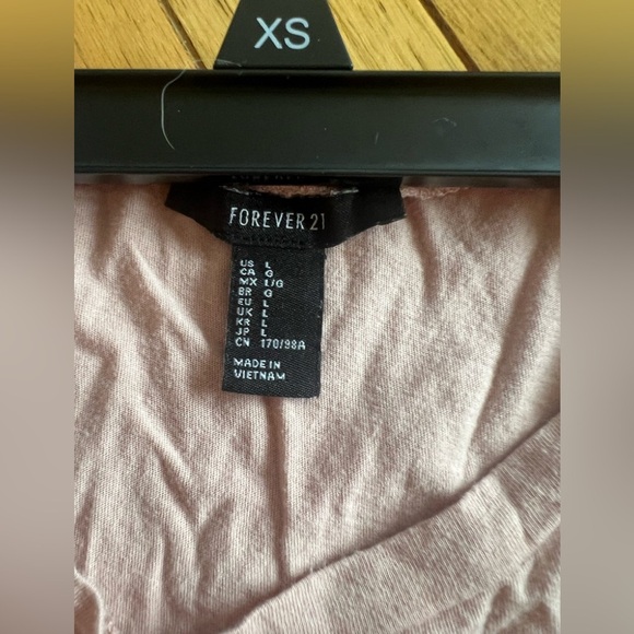 Forever 21 - Dusty Pink Mesh Bodysuit - Picture 2 of 4